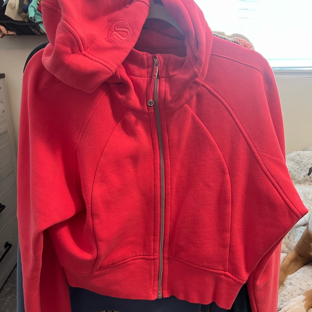 lululemon athletica Cropped Zip-Up Hoodie in Lip Gloss - Picture 2 of 8
